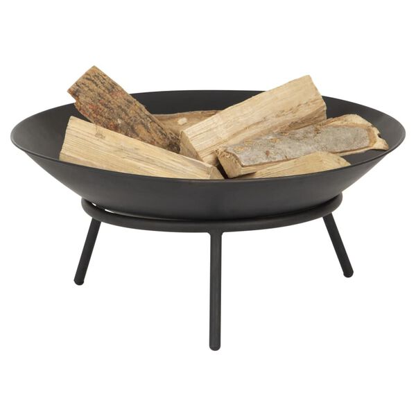 Practo Garden Fire Bowl Black