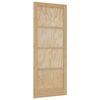 vidaXL Interior Door Natural 86 x 211 cm Plywood