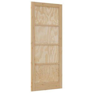 vidaXL Interior Door Natural 86 x 211 cm Plywood