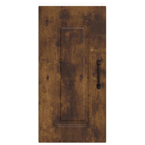 vidaXL Kitchen Wall Cabinet Kalmar Smoked Oak Engineered Wood