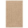 vidaXL Rug ZIZUR 240x340 cm Jute Look Indoor and Outdoor