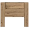 vidaXL Headboard Artisan Oak 120 x 15 x 103.5 cm Engineered Wood