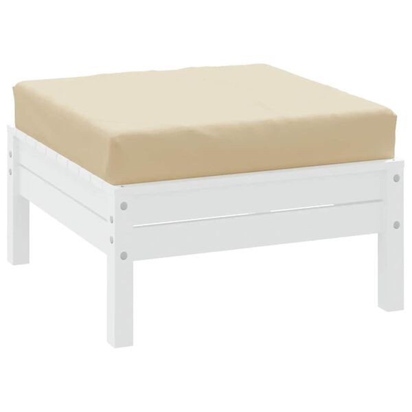 vidaXL Pallet Cushion Beige 60x60x8 cm Oxford Fabric