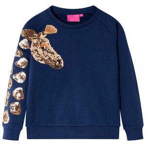 vidaXL Kids' Sweatshirt Navy 92