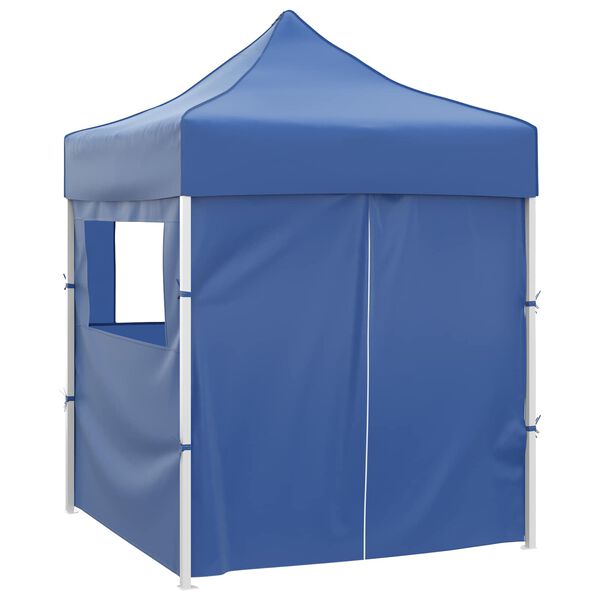 vidaXL Party Tent Folding Blue 200 x 200 x 315 cm Oxford Fabric