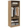 vidaXL Wardrobe Artisian Oak 80x50x200 cm Engineered Wood