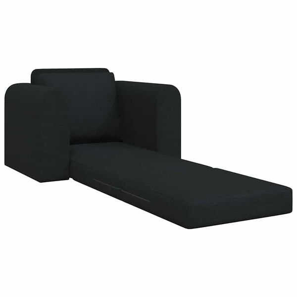 vidaXL Sofa Bed Black 98 x 71 x 83 cm Velvet