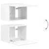 vidaXL TV Wall Cabinet Set Wall-mounted 6 pcs High Gloss White
