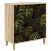 vidaXL Sideboard ELBURG Sonoma 69 x 33 x 75 cm Engineered Wood