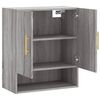 vidaXL Wall Cabinet Grey Sonoma 60x31x70 cm Engineered Wood