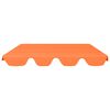 vidaXL Replacement Canopy for Garden Swing Orange 150/130x105/70 cm