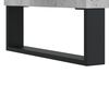 vidaXL TV Cabinet Concrete Grey 80x36x50 cm Engineered Wood