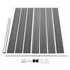 vidaXL Fence Panel Set WPC 526x146 cm Grey