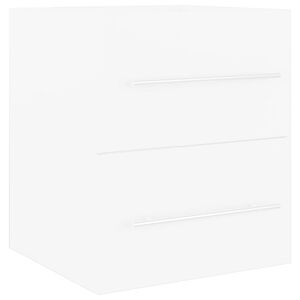 vidaXL Sink Cabinet White 41x38.5x48 cm Engineered Wood