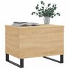 vidaXL Coffee Table Sonoma Oak 60x44.5x45 cm Engineered Wood