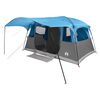 vidaXL Tunnel Tent 10-Person Blue Polyester and Steel