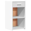 vidaXL Bedside Cabinets 2 pcs White 35x34x65 cm Engineered Wood