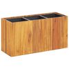 vidaXL Raised Bed | Brown | Solid Acacia Wood | Medium | Planters