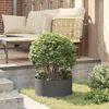 vidaXL Garden Planter Black 40 x 40 x 20 cm Cold-rolled Steel