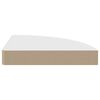 vidaXL Floating Corner Shelves 2 pcs White 25x25x3.8 cm MDF