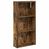 vidaXL Bathroom Wall Cabinet Smoked Oak 30 x 10 x 60.5 cm