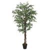 vidaXL Artificial Maple Tree 336 Leaves 120 cm Green