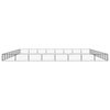 vidaXL 36-Panel Dog Playpen Black 100x50 cm Powder-coated Steel