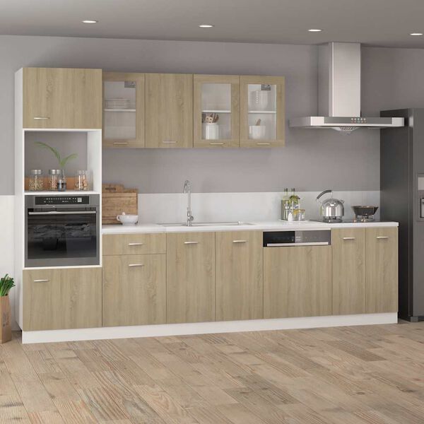 vidaXL Bottom Cabinet Lyon Sonoma Oak 60x46x81.5 cm Engineered Wood