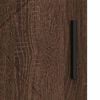 vidaXL Bathroom Cabinet with Storage Brown Oak 60 x 35 x 80 cm