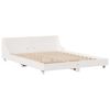 vidaXL Bed Frame without Mattress White 120x200 cm Solid Wood Pine