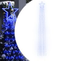 vidaXL Christmas Tree light 320 LEDs Blue 375 cm