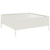 vidaXL Garden Raised Bed White 100x100x25 cm Steel