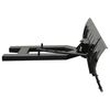 vidaXL Snow Plough for Forklift 200x48 cm Black