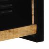 vidaXL TV Cabinet 100x30x35 cm Solid Rough Wood Mango