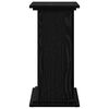 vidaXL Display Stand Black Oak 31 x 30 x 60 cm Engineered wood
