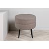 Venture Home Pouffe Pot 40x40x40 cm Teddy Beige and Black