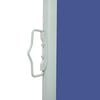 vidaXL Retractable Side Awning 160 x 500 cm Blue