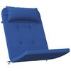 vidaXL Chair Cushion 2 pcs Blue 58 x 77 x 4.5 cm Oxford fabric