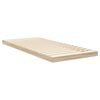 vidaXL Floor Bed Frame Sonoma 100 x 200 cm Engineered Wood