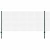 vidaXL Welded Wire Fence with Posts 100 x 1 m PVC-Coated Steel Green
