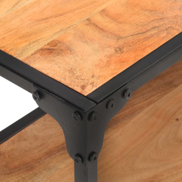 vidaXL TV Cabinet 150x30x40 cm Solid Acacia Wood