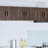 vidaXL Kitchen Cabinet 2 pcs Brown Oak 30 x 31 x 40 cm Engineered Wood