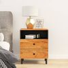 vidaXL Bedside Cabinet 50x33x60 cm Solid Wood Acacia