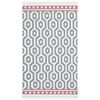 vidaXL Rug Grey 120x180 cm Cotton