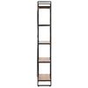 vidaXL 5-Tier Bookcase 60x30x180 cm Solid Acacia Wood
