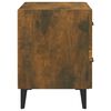 vidaXL Bedside Cabinet Smoked Oak 40x35x47.5 cm