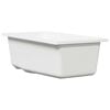vidaXL Kitchen Sink White 21 x 44 x 14 cm Granite