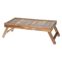 H&S Collection Bed Tray with Folding Legs