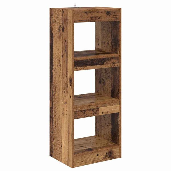 vidaXL Book Cabinet Old wood 40 x 30 x 103 cm Engineered wood