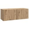 vidaXL Wall-Mounted TV Cabinet Artisan Oak 78.5 x 31 x 30 cm